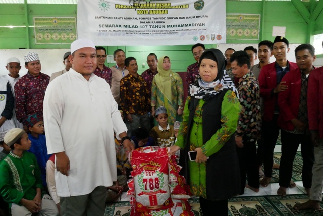 Milad 107 Tahun Muhammadiyah, UM Buton bersama PD Muhammadiyah menggelar anjangsana ke Pondok Tanfid