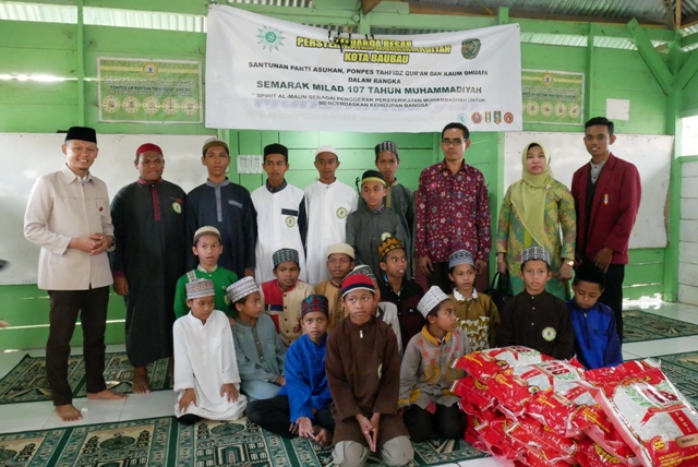 Milad 107 Tahun Muhammadiyah, UM Buton bersama PD Muhammadiyah menggelar anjangsana ke Pondok Tanfid