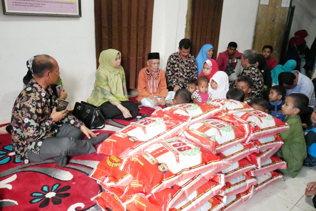 Milad 107 Tahun Muhammadiyah, anjangsana di Panti Asuhan Madin Al-Ikhlas